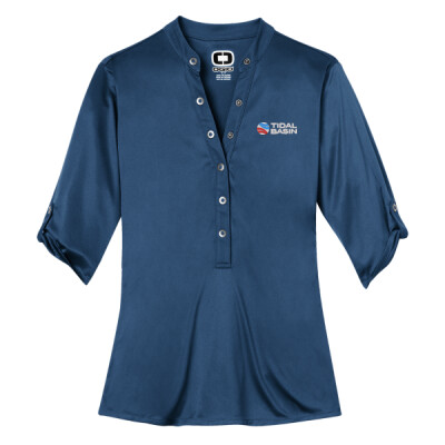 Ladies Ogio Crush Henley Thumbnail