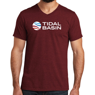 Allmade Unisex Triblend V-Neck Tee Thumbnail