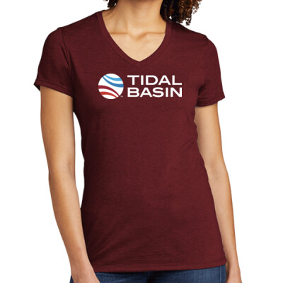 Ladies Allmade Triblend V-Neck Tee Thumbnail