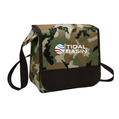 Port Authority Camo Lunch Cooler Messenger Thumbnail